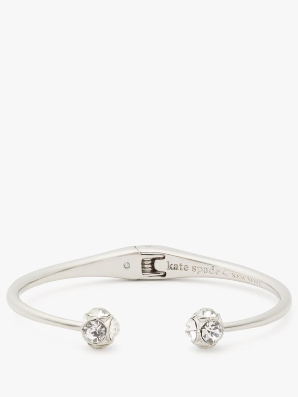 kate spade Lady Marmalade Silver Open Cuff Bracelet